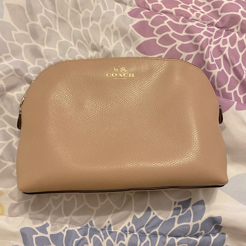 Coach make up bag